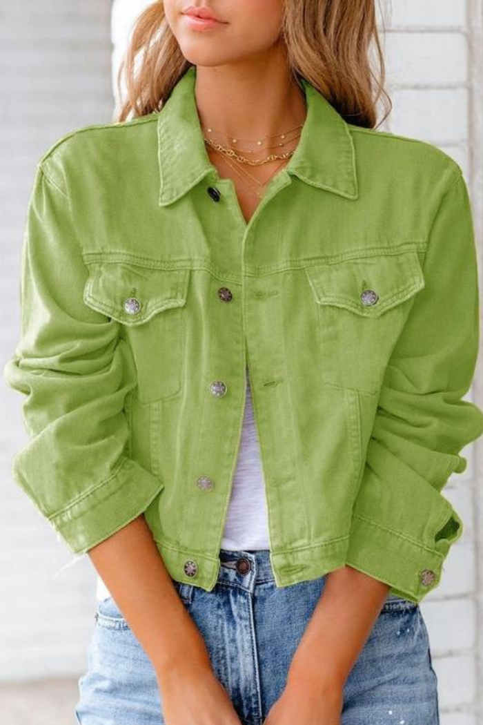 Slim Fit Denim Jacket