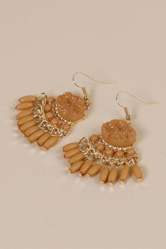 Dangle color earrings
