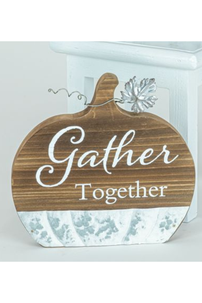 Gather Blessing Pumpkin Tabletop