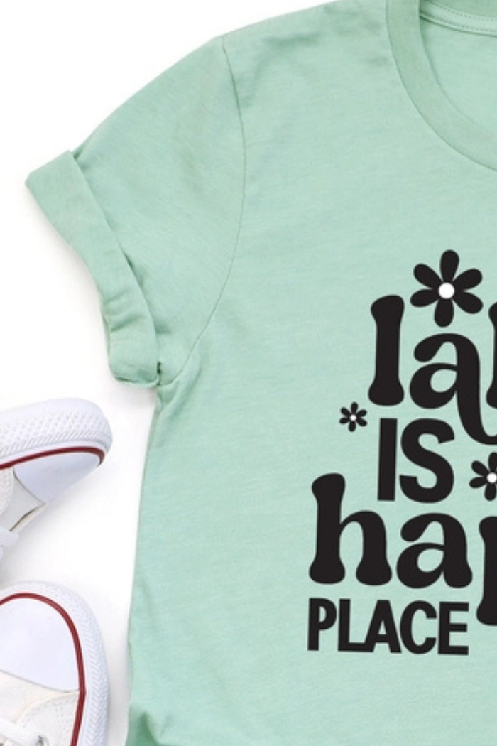 Lake Is My Happy Place Graphic Tee