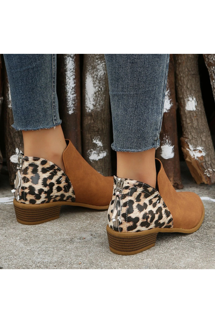 Leopard Detail Boot