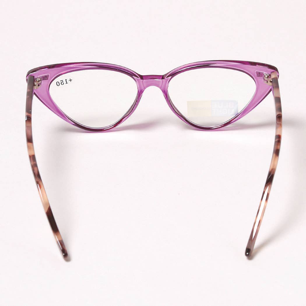 Cat-Eye Blue-Light Protection Reading Glasses - Deja Vu Boutique and Home llc