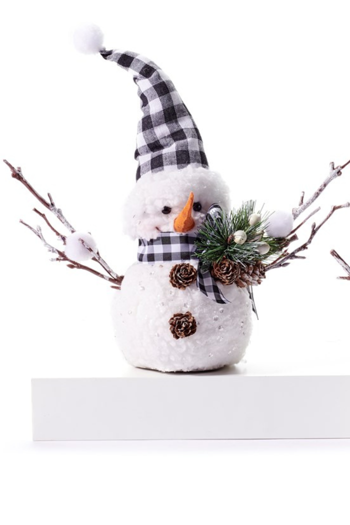 Plaid Snowman
