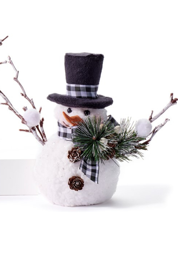 Plaid Snowman