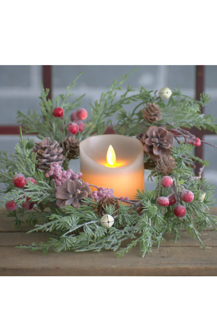 Christmas Eve 6.5in Candle Ring