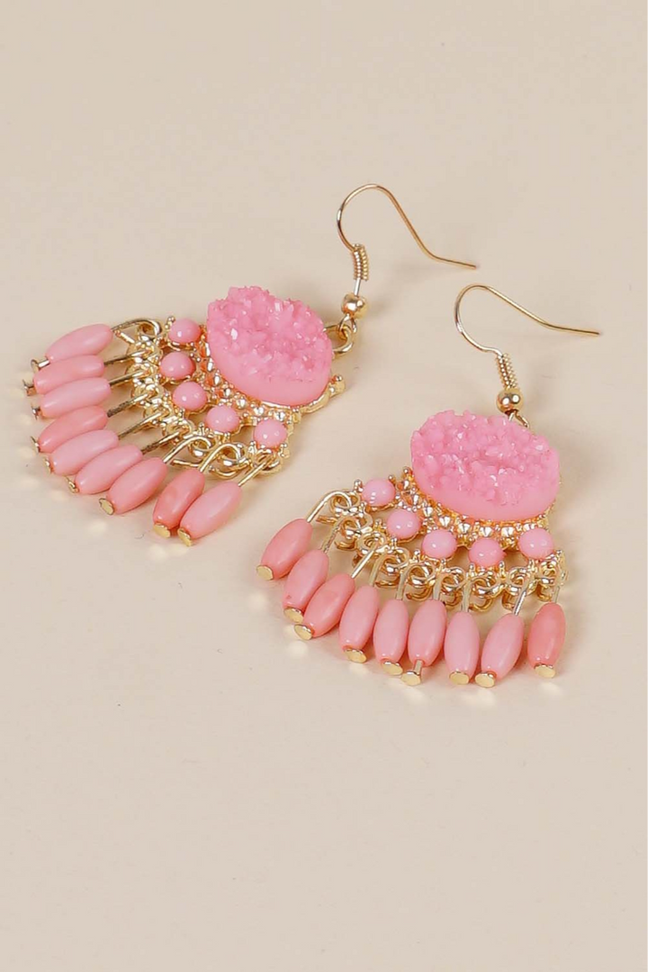 Dangle color earrings