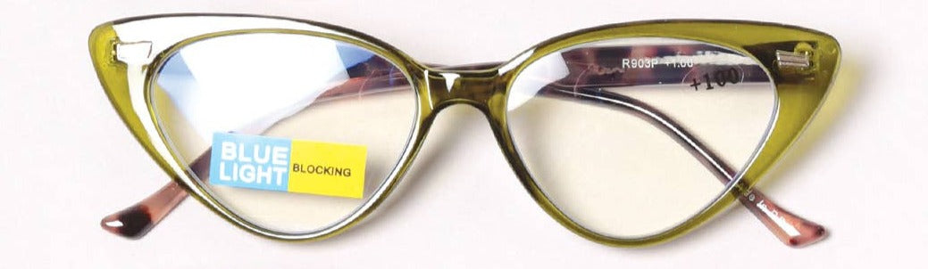 Cat-Eye Blue-Light Protection Reading Glasses - Deja Vu Boutique and Home llc