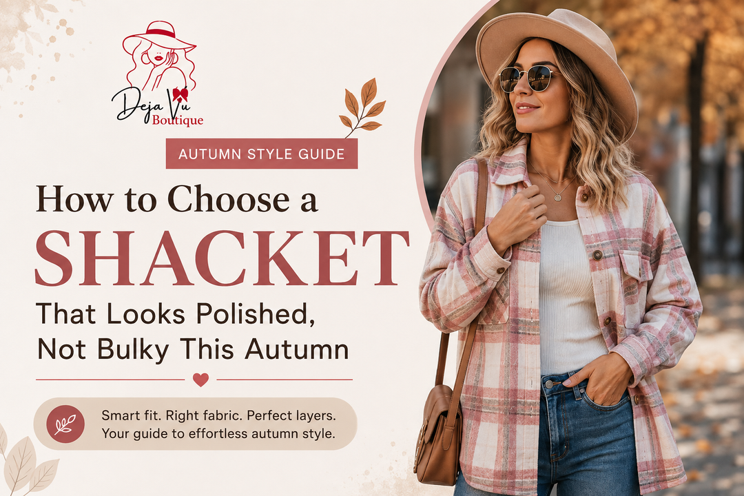 How to Choose a Shacket That Looks Polished, Not Bulky This Autumn