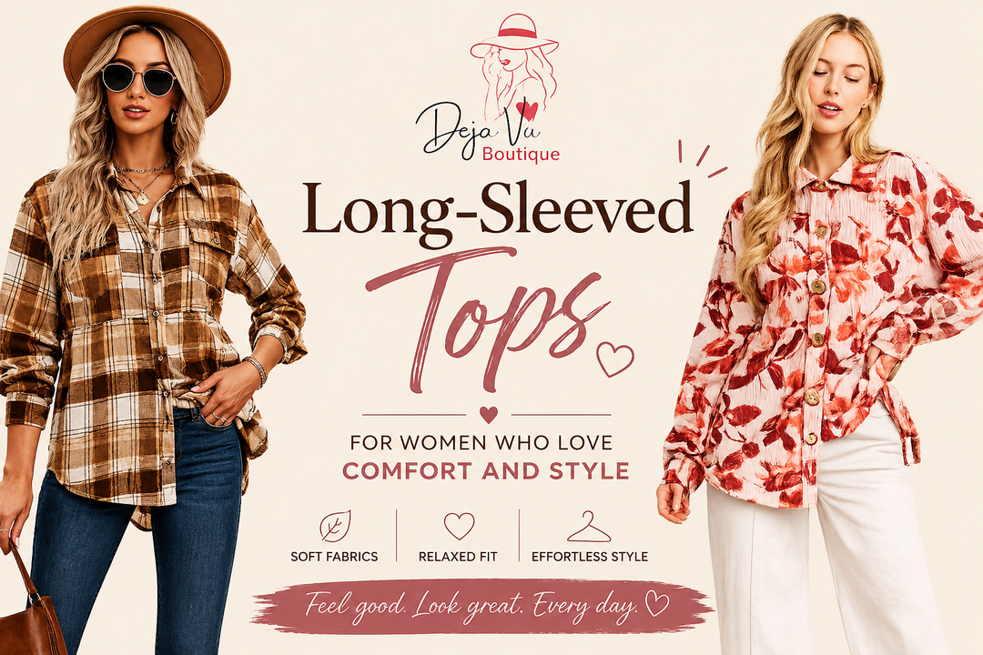 Long-Sleeved Tops for Women Who Love Comfort and Style