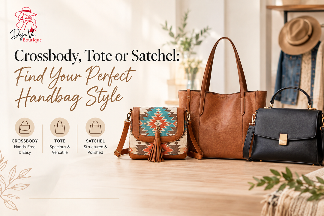 Crossbody, Tote or Satchel: Find Your Perfect Handbag Style