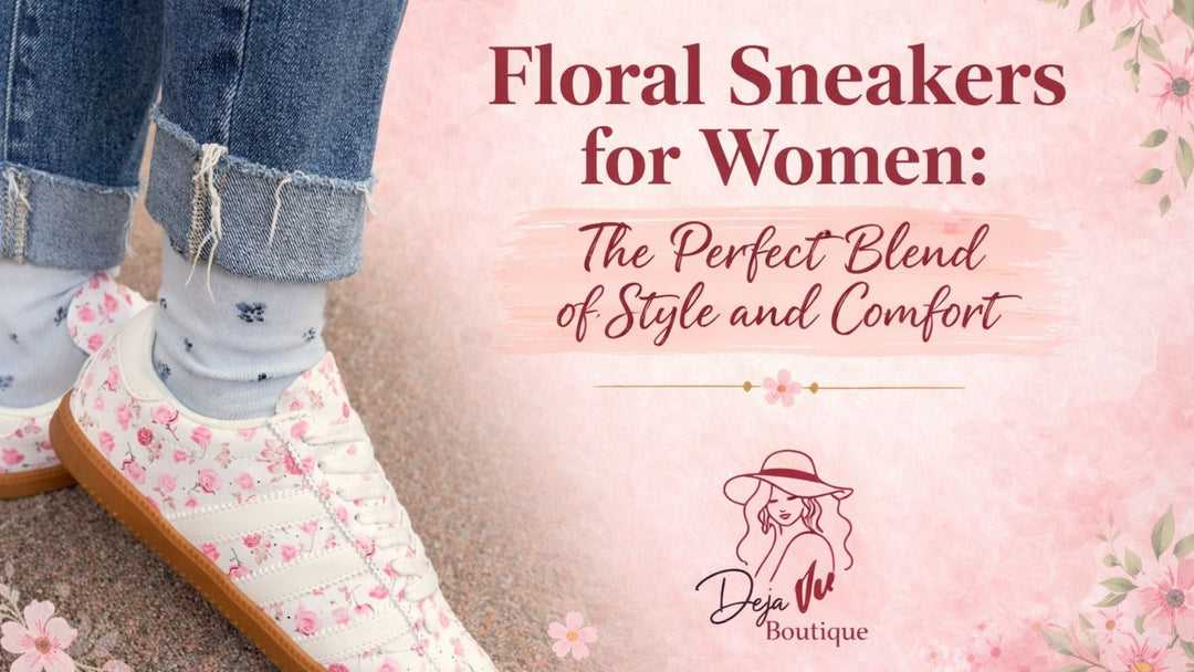 Floral Sneakers for Women