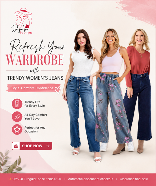 Refresh Your Wardrobe with Trendy Women's Jeans