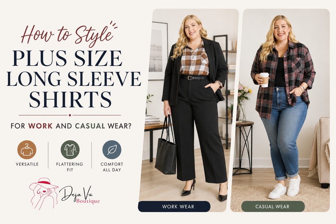 Plus size long sleeve shirts