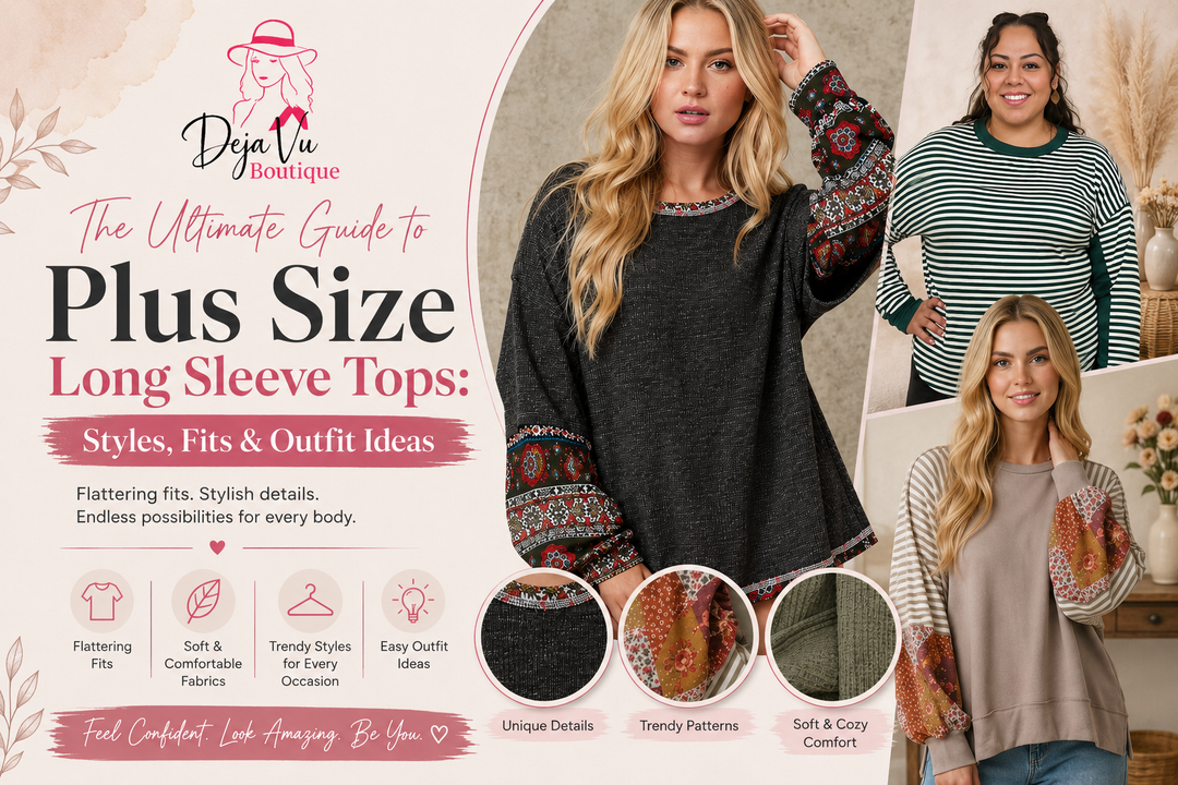 The Ultimate Guide to Plus Size Long Sleeve Tops: Styles, Fits & Outfit Ideas