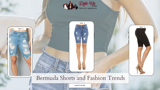 Bold and Bright: Ripped Bermuda Shorts for Summer Fun