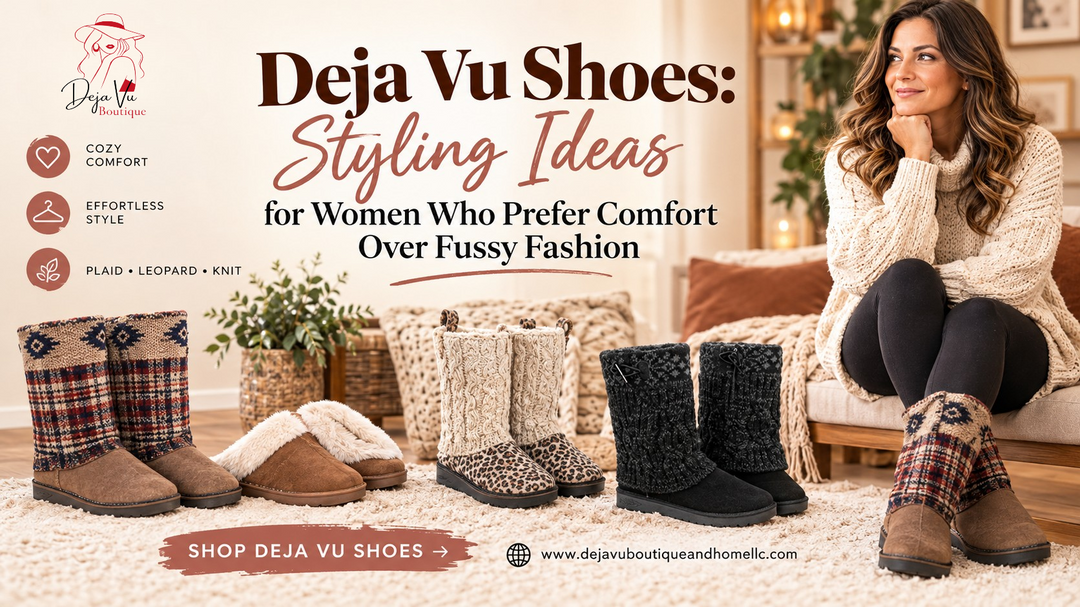 Deja Vu Shoes: Styling Ideas for Women Who Prefer Comfort Over Fussy Fashion