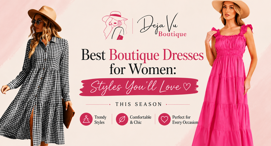 Best Boutique Dresses for Women: Styles You'll Love This Season