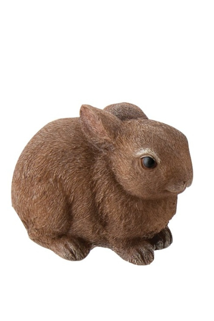 Brown Resin Bunny