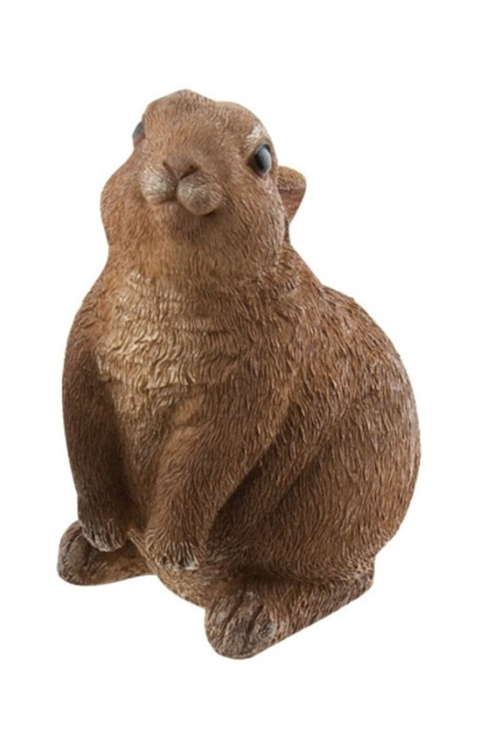 Brown Resin Bunny