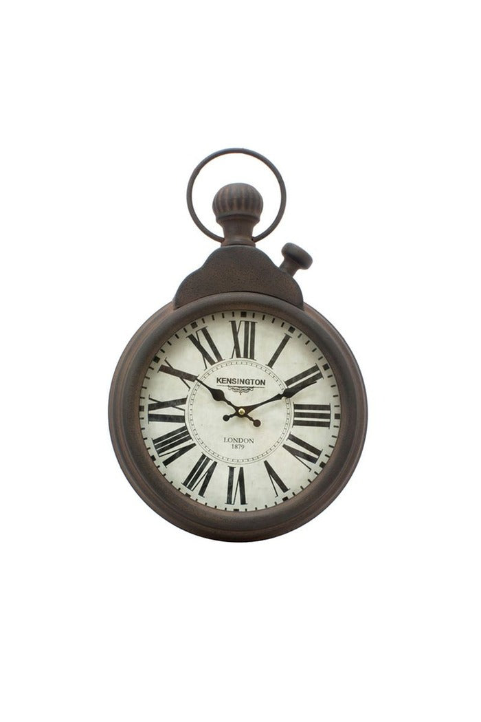 Large pocket watch clock