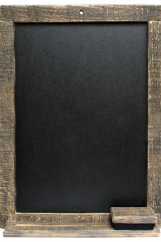 Wood Chalkboard - Natural