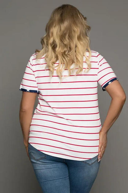 White Stripes & Stars T-shirt