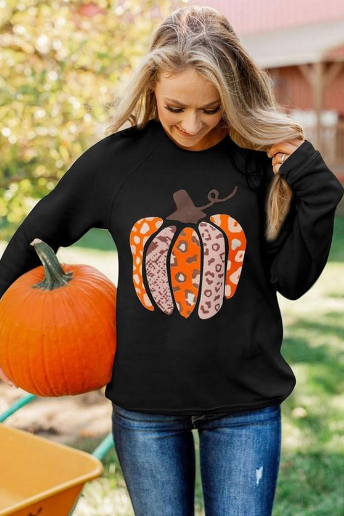 Halloween Pumpkin Printing Shirt