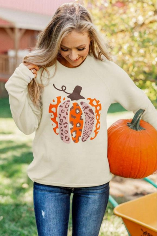 Halloween Pumpkin Printing Shirt