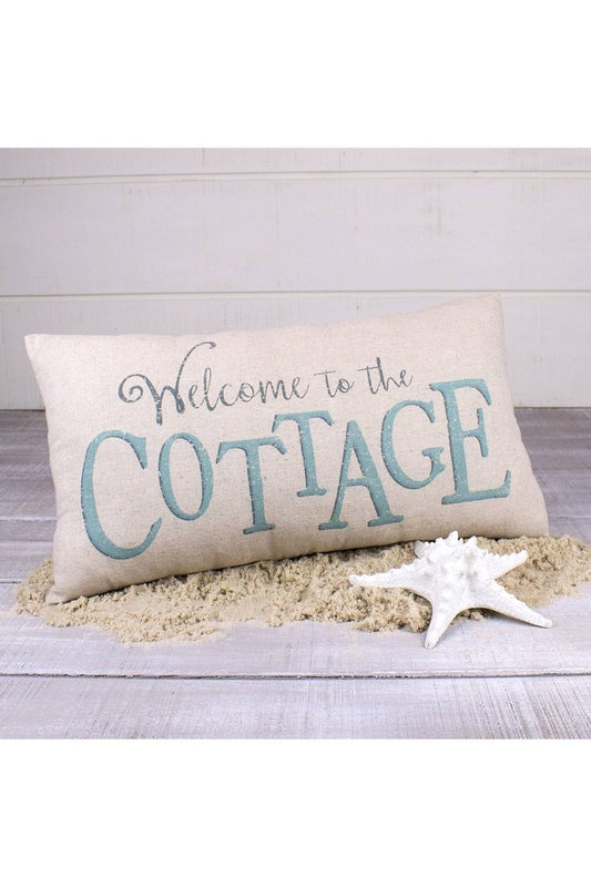 Welcome Cottage Pillow Decor