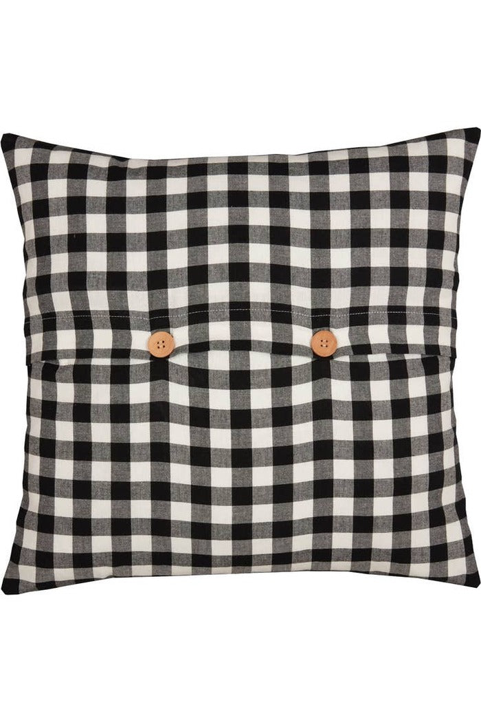 Vintage Check Bunny Pillow Cover