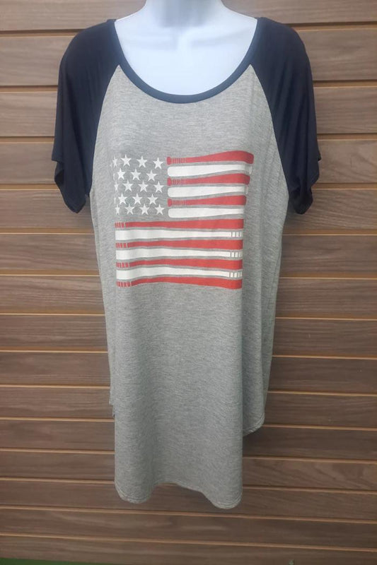 USA flag tee