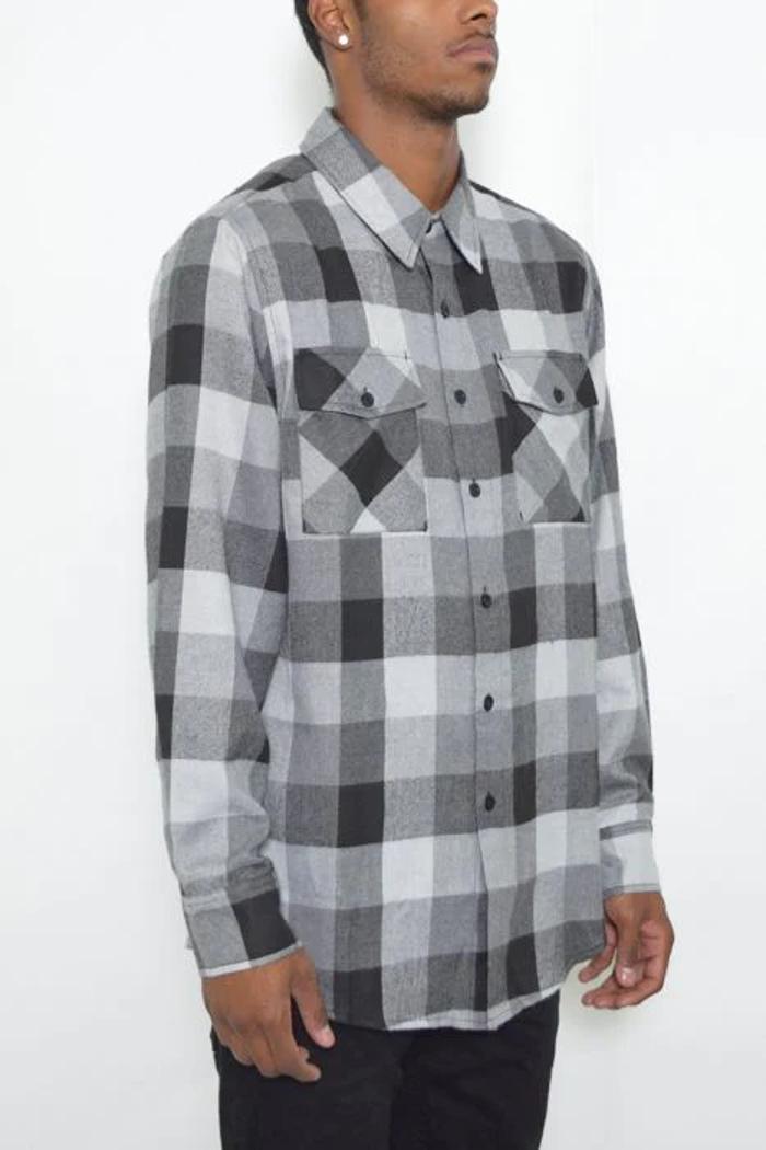 Unisex Plaid Flannel