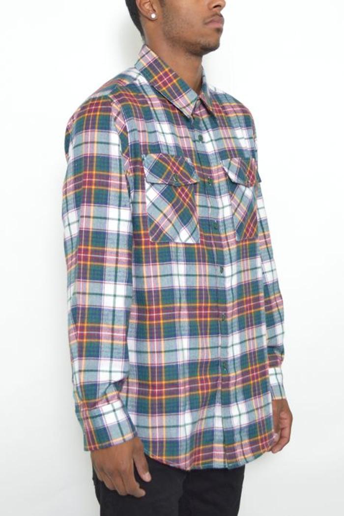 Unisex Plaid Flannel