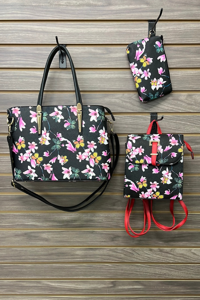 Butterfly Handbag Set