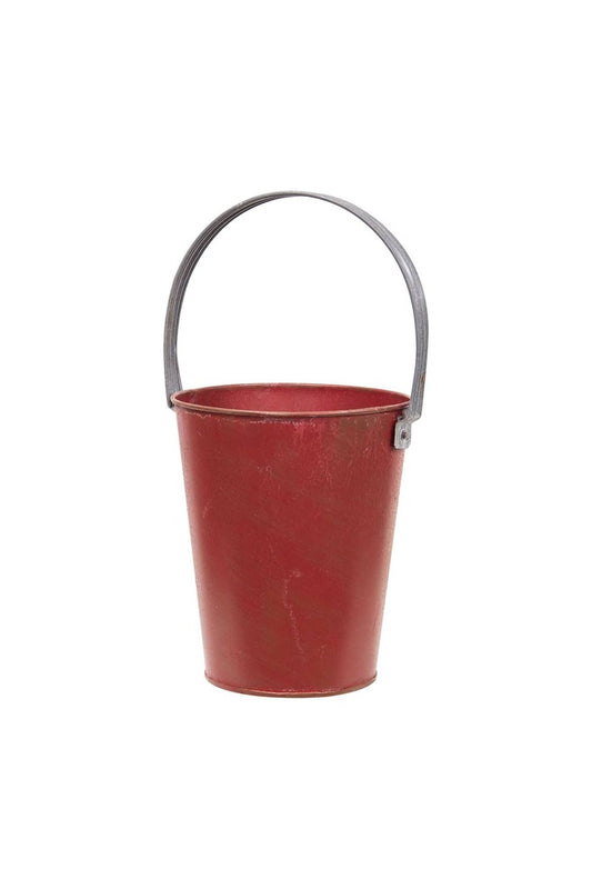 Rustic Red Bucket