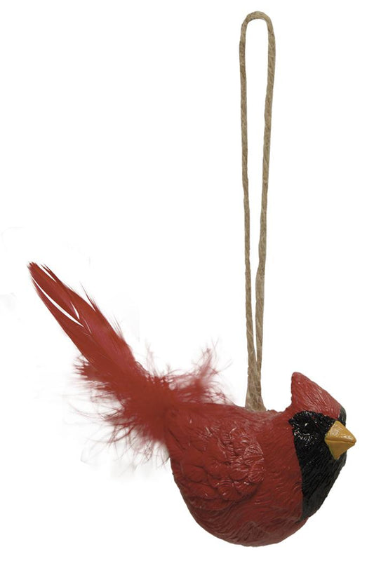 Resin Cardinal Ornament