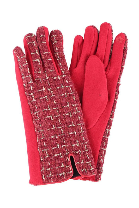 Plaid-Smart-Touch-Gloves