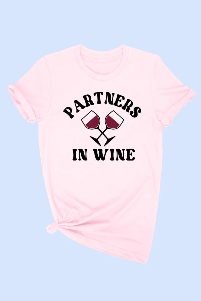 Partners In Wine Graphic T-Shirt