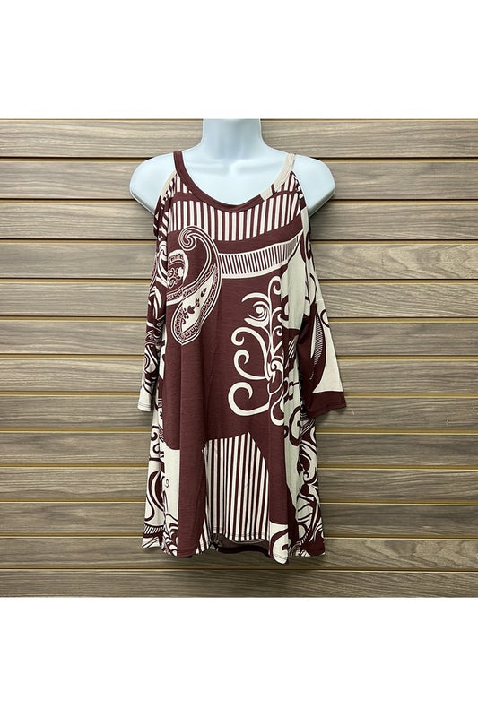 Open Shoulder Tunic