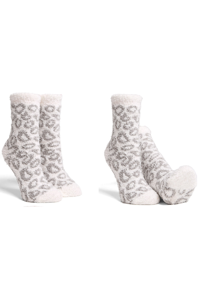 Leopard Patterned Luxury Soft Socks