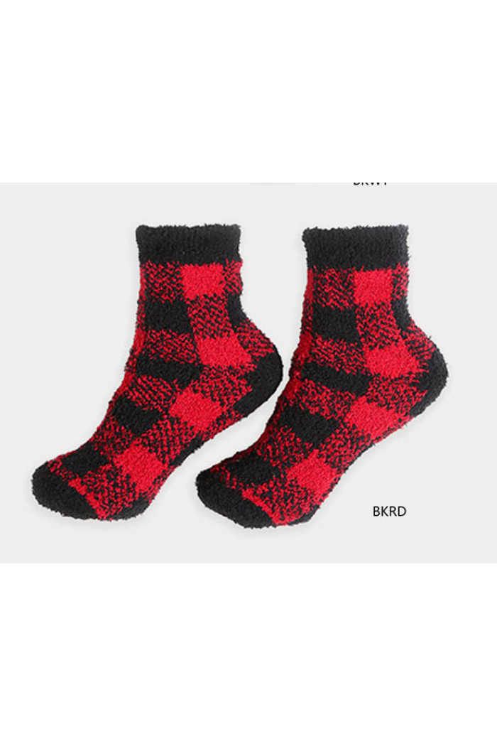 Buffalo Check Socks