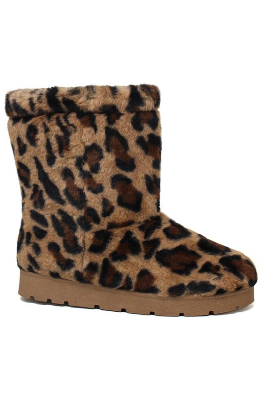 Yoki Holland Furry Cozy Mid-Calf Winter Boots