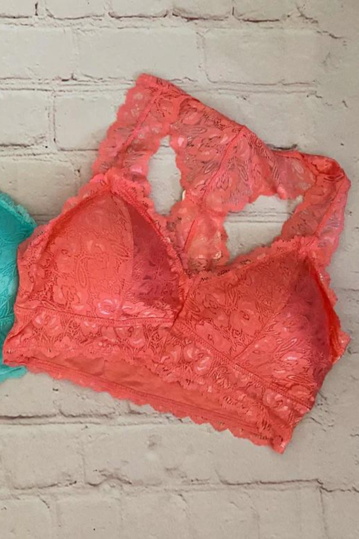 Plus Sized Stretch Lace Bra