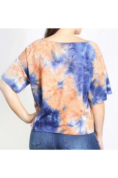 Tie dye short sleeve