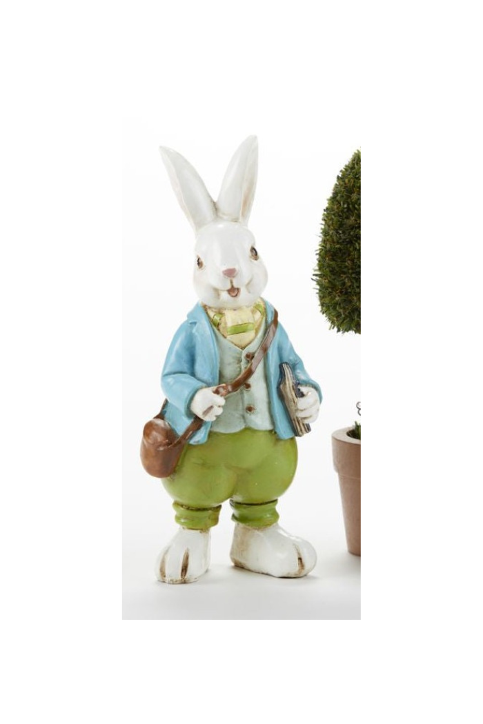 Resin Victorian Bunny