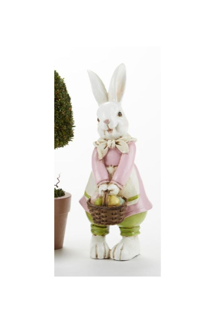 Resin Victorian Bunny