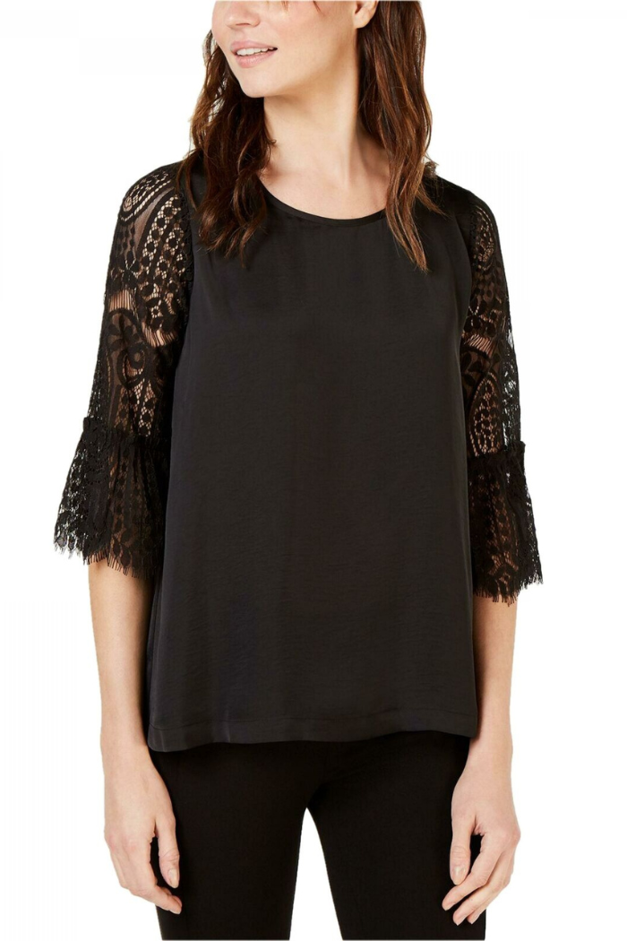 Long sleeve w/lace sleeve