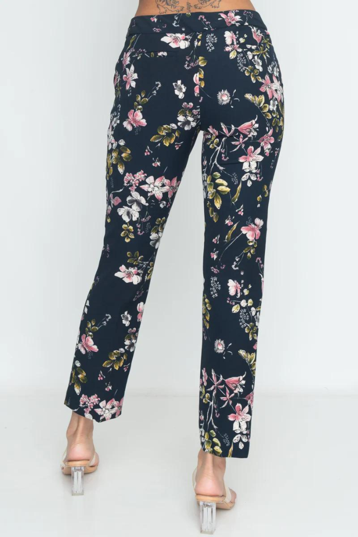 Floral Cropped pants