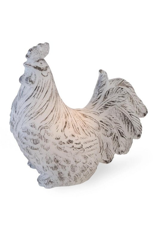 6" Tall Hen Led Candle Home Décor