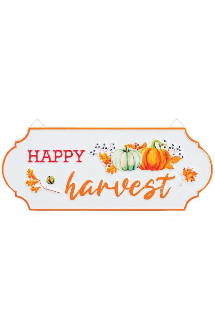 Thankful Harvest Sign